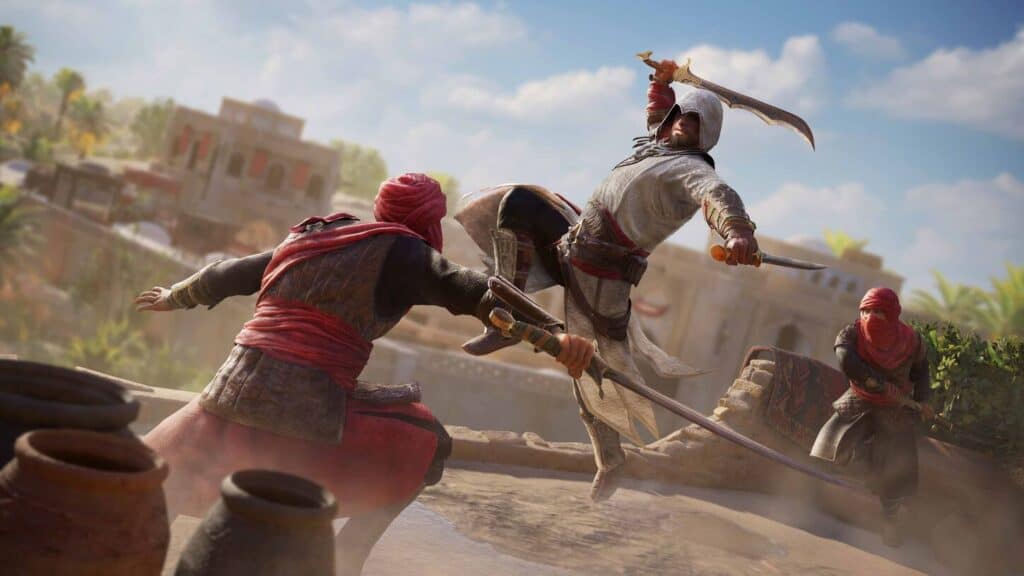 Basim in Assassin's Creed Mirage.