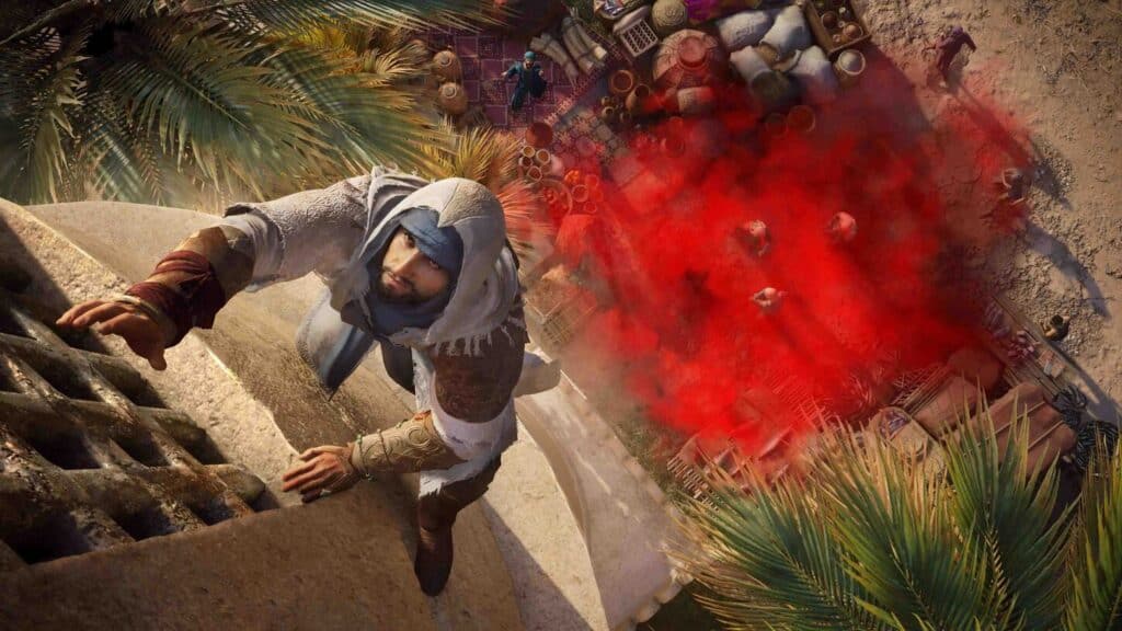 Stealth gameplay in Assassin's Creed Mirage.