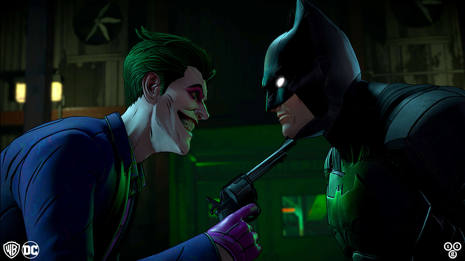 A Steam promotional image for Batman: The Enemy Within.