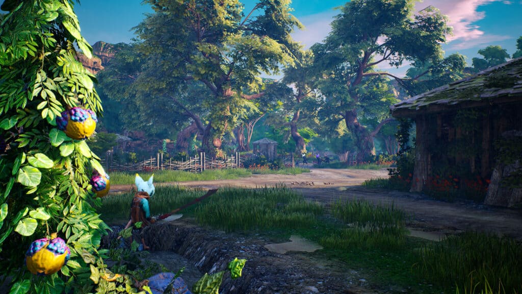 A Steam promotional image for Biomutant.