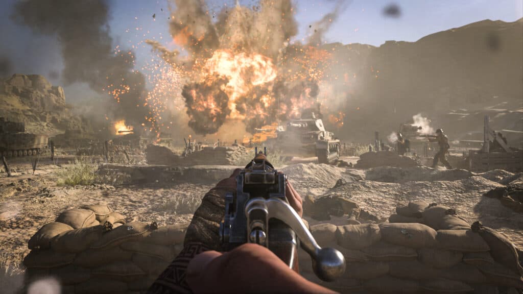 A Steam promotional image for Call of Duty: Vanguard.