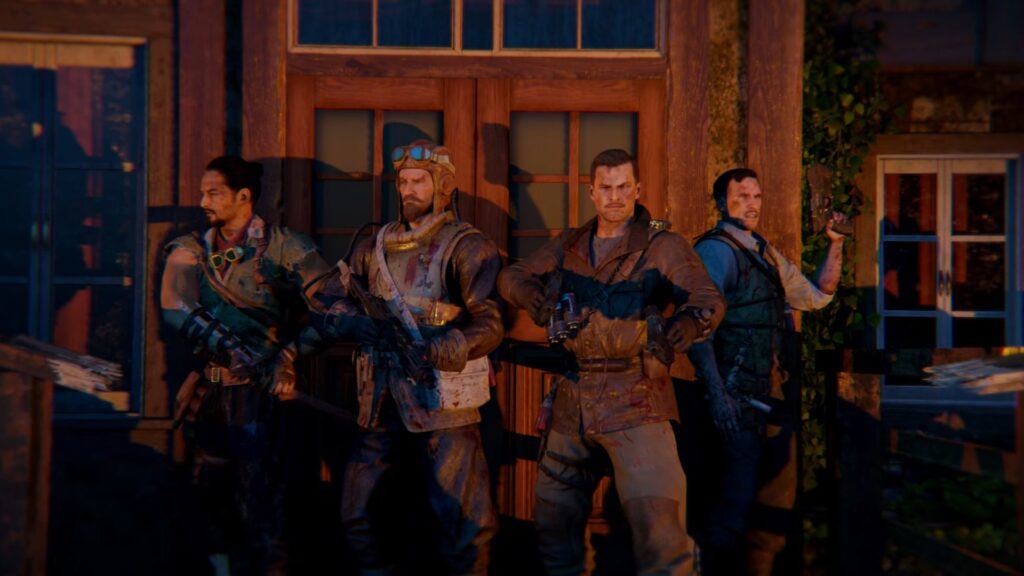 An in-game screenshot from the Call of Duty Zombies map, Revelations.