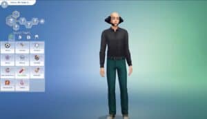 The Create a Sim maker in The Sims 4