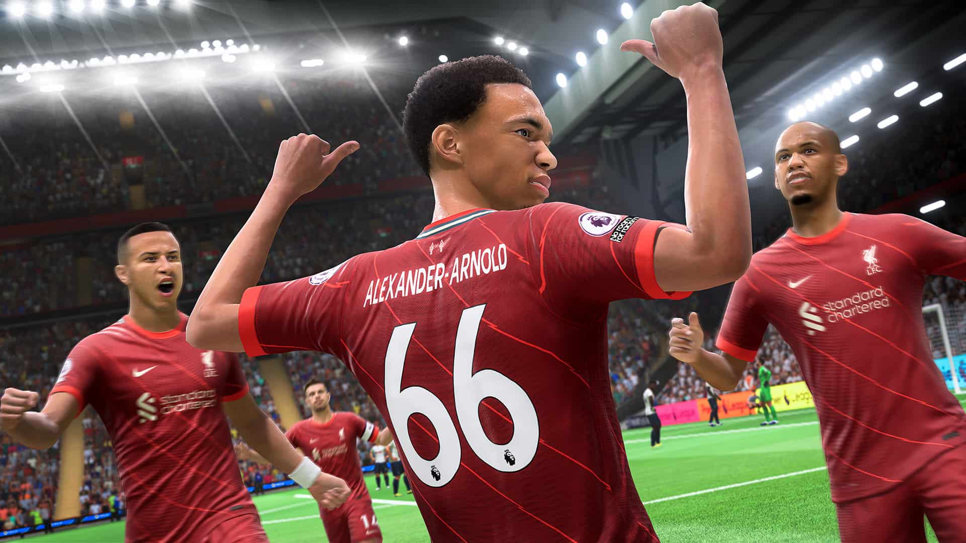 A Steam promotional image for FIFA 22.