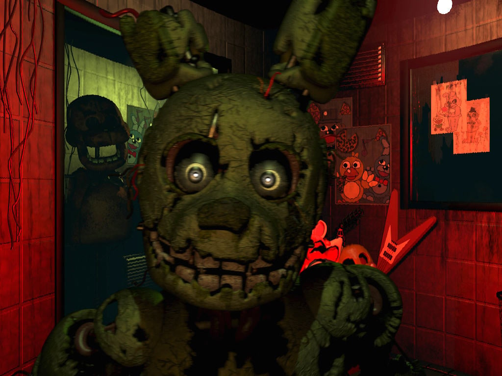 FNAF 3 Animatronic Screenshot