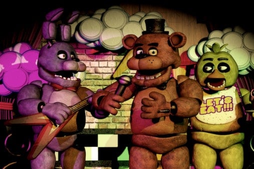 Five Nights at Freddy's animatronics screenshot