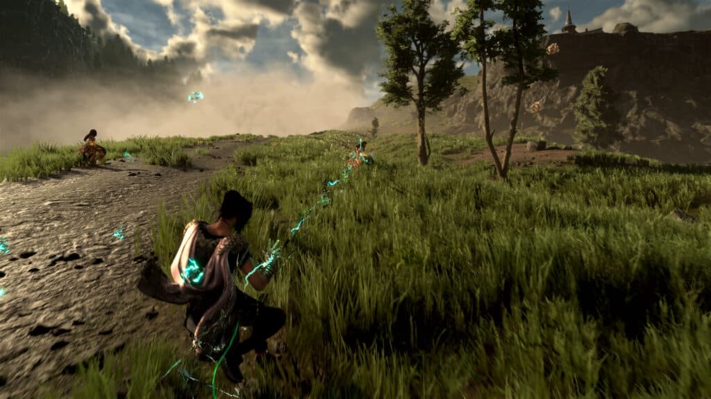 Traversal is a major aspect of Forspoken's gameplay.