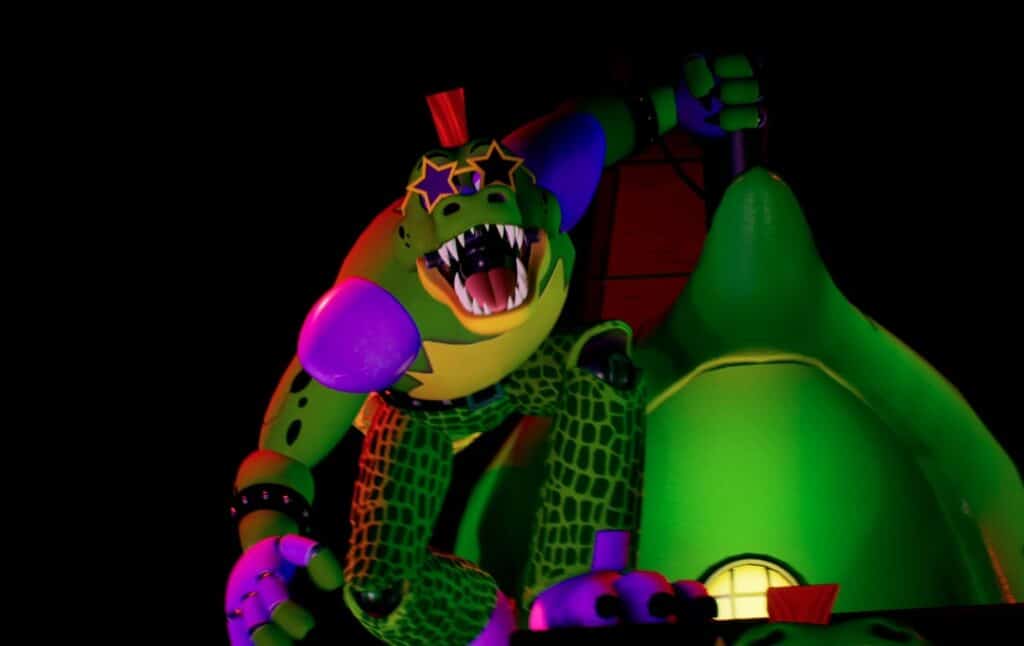 Screenshot from FNAF Security Breach