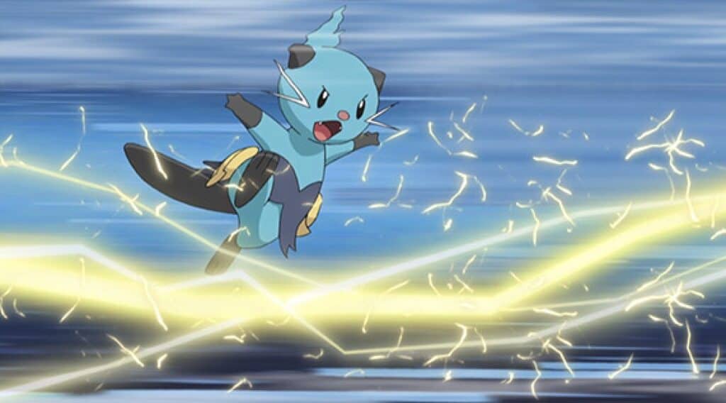 Pokemon Dewott battle screenshot