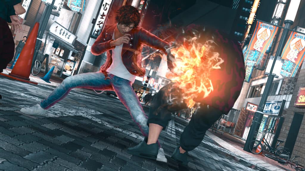 Judgment's gritty story is offset by its over the top combat.