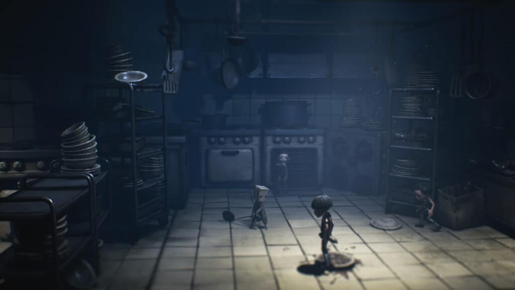 A Steam promotional image for Little Nightmares II.