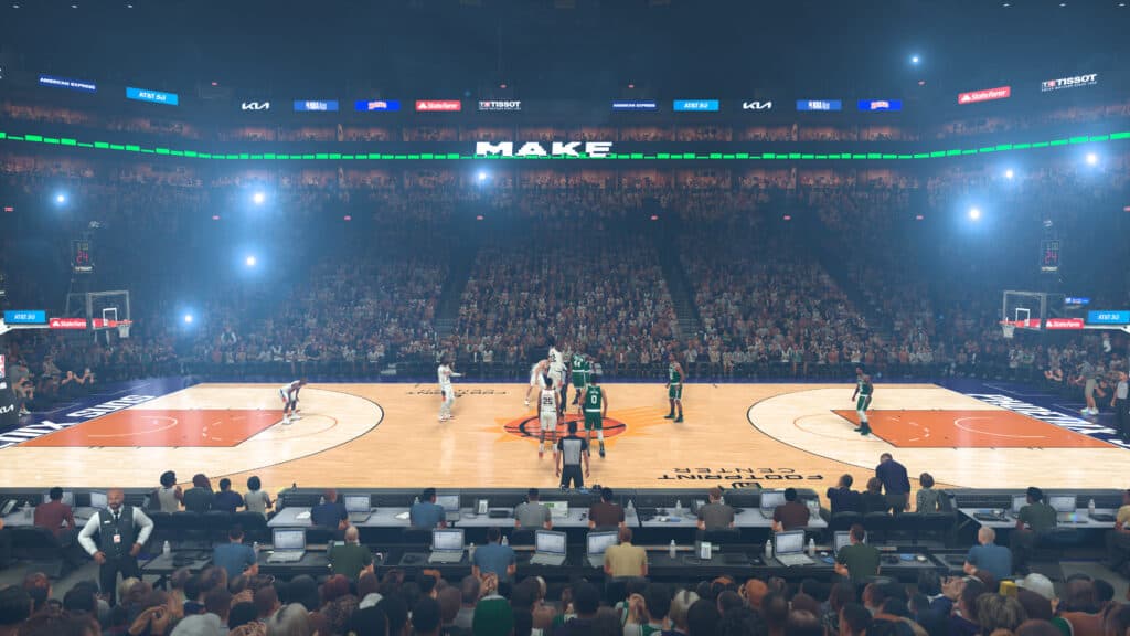 Audience in NBA 2K23.