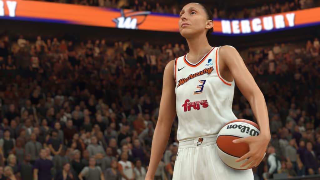 Diana Taurasi in NBA 2K23.