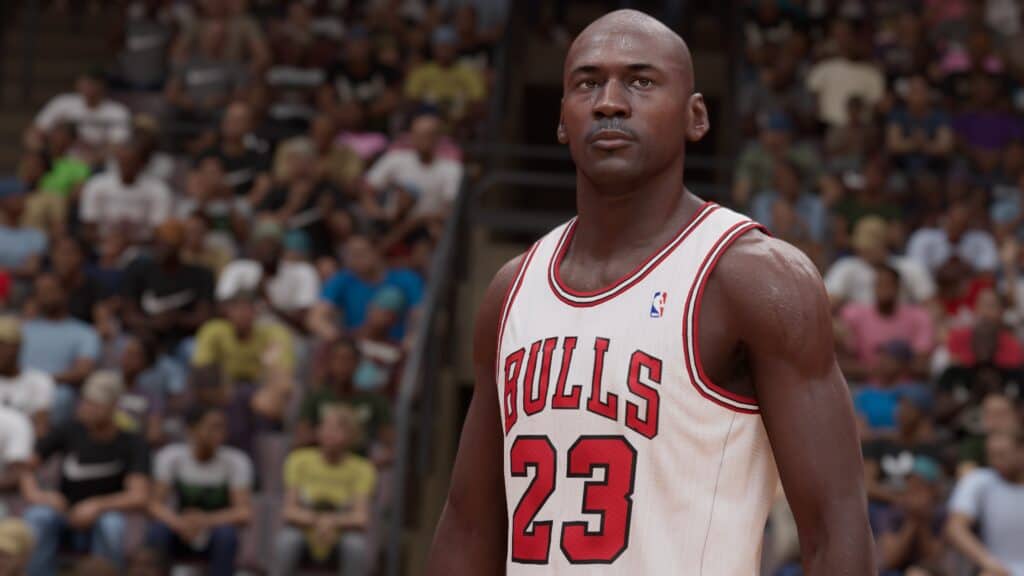 Michael Jordan in NBA 2K23.