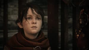 The plot of A Plague Tale: Requiem revolves around Amicia's sick brother Hugo.