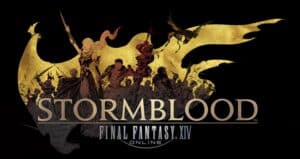 The Final Fantasy XIV: Stormblood logo