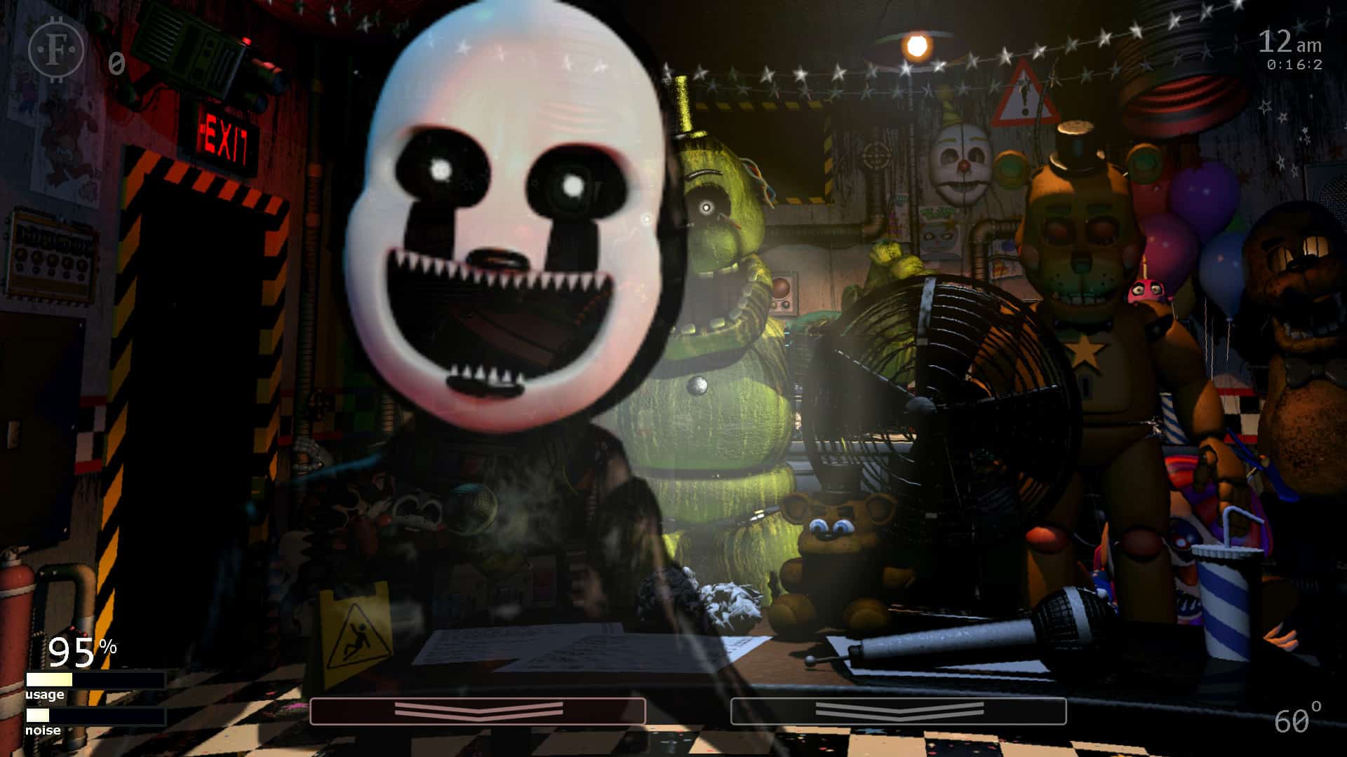 The Man From The Window VS Nightmare Fredbear (  VS Five Nights