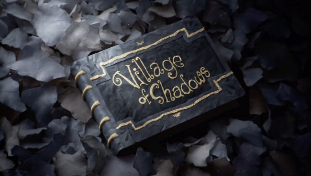 The Village of Shadows book from Resident Evil Village