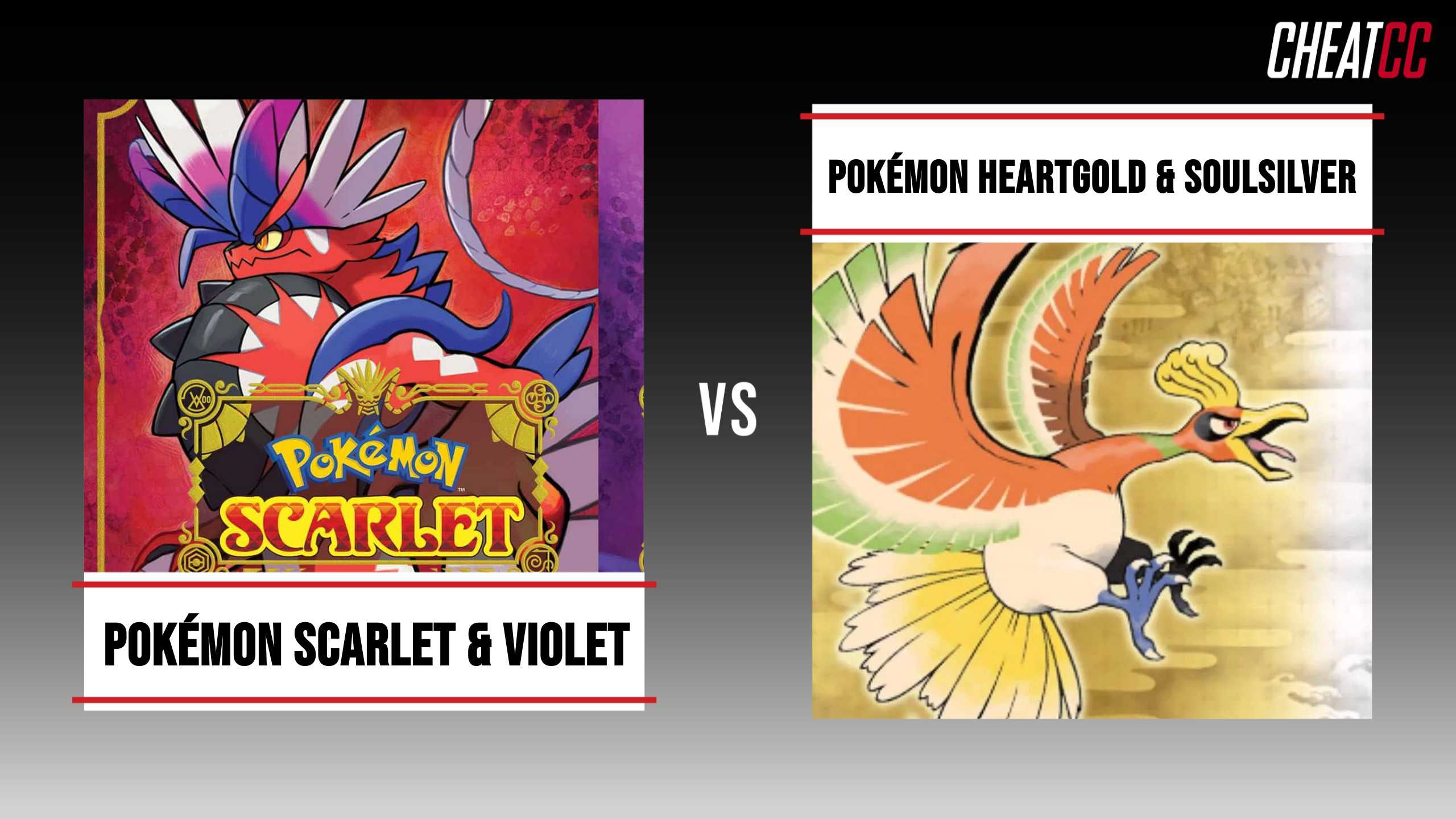 Pokémon Scarlet & Violet vs. HeartGold & SoulSilver - Cheat Code Central