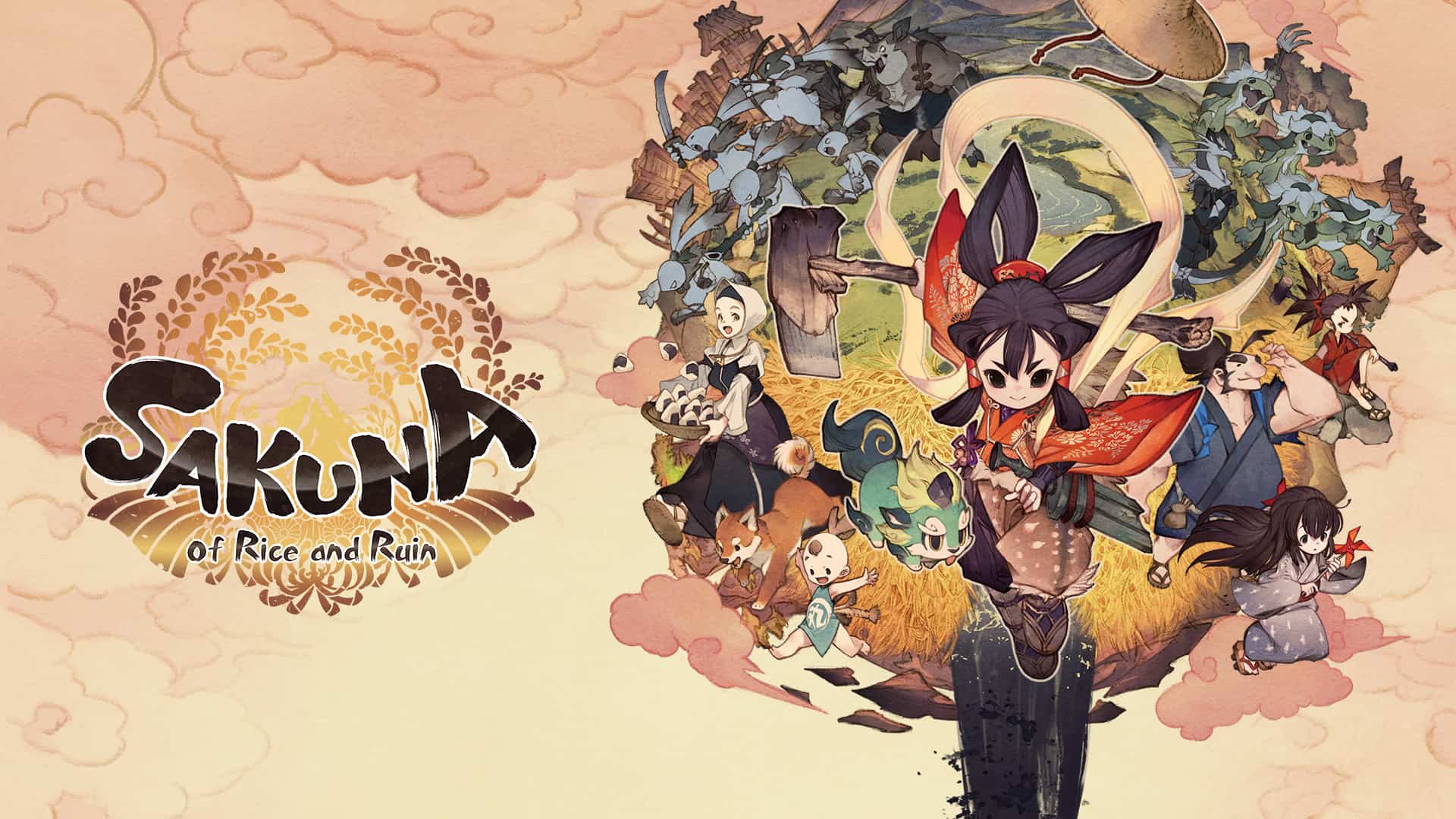 Cover artwork for Sakuna: Of Rice and Ruin