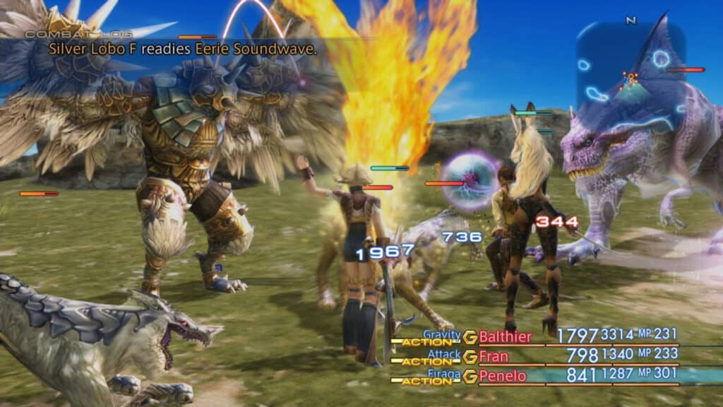Final Fantasy XII gameplay