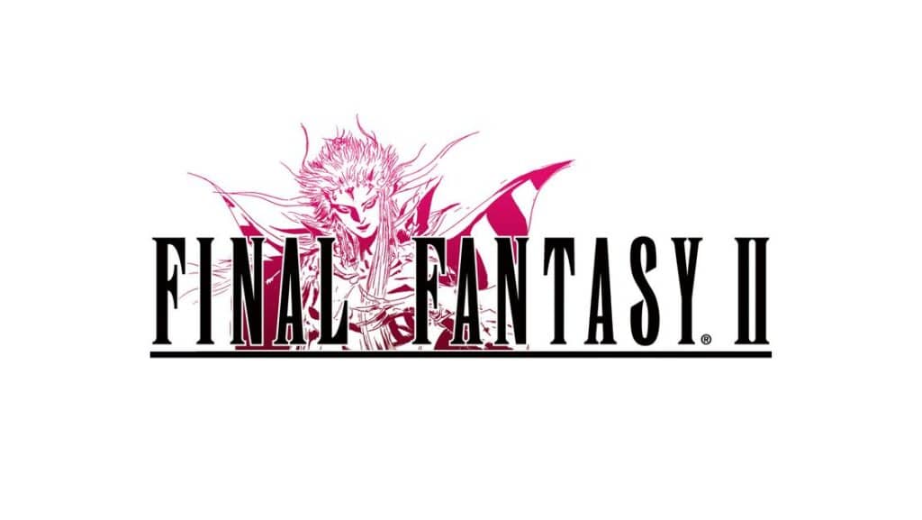 Final Fantasy II title card and logo