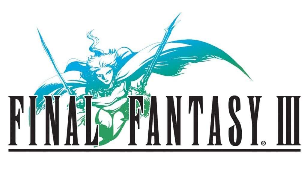 Final Fantasy III logo and title card