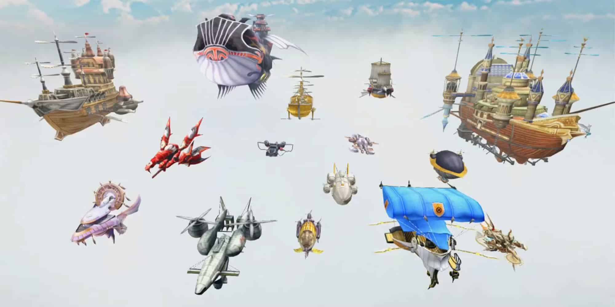 Final Fantasy Airships