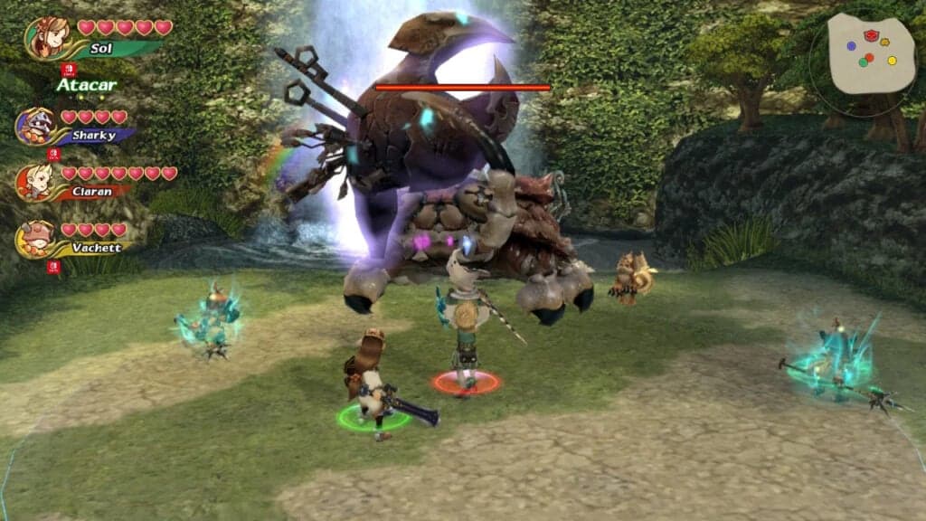 Final Fantasy Crystal Chronicles Remastered gameplay