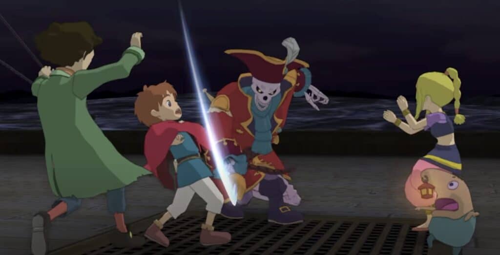 Ni no Kuni: Wrath of the White Witch combat