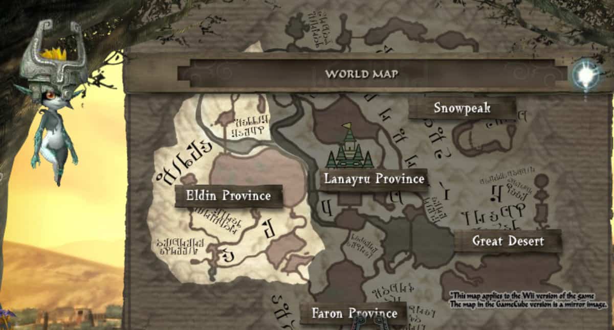 The Legend of Zelda All Hyrule Maps in Chronological Order Cheat