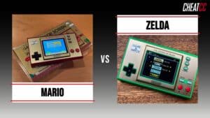 Mario vs Zelda Game and Watch peripherals