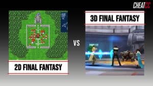 Final Fantasy and Final Fantasy VIII screenshots