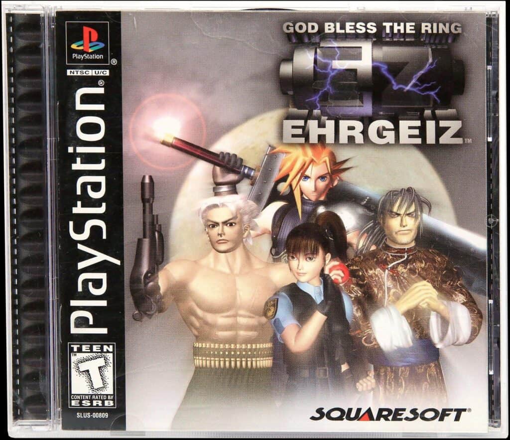 Ehrgeiz PS1 cover
