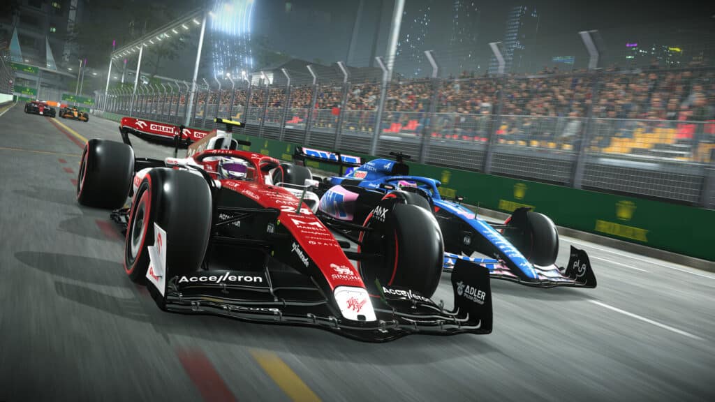 A Steam promotional image for F1 22.