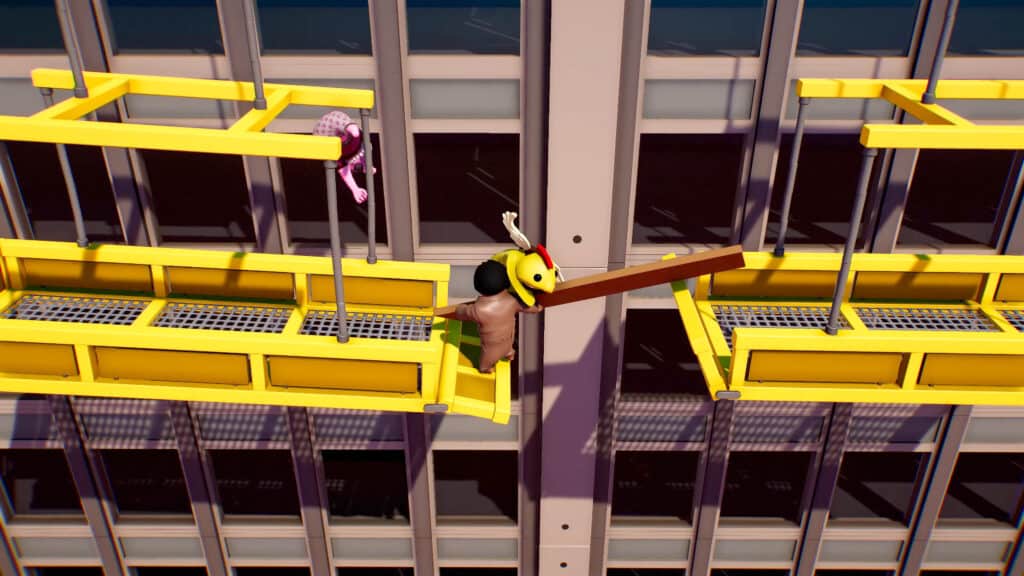 A Steam promotional image for Gang Beasts.