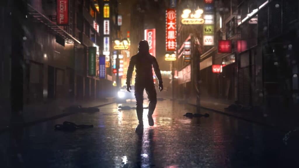 Akito in GhostWire: Tokyo.