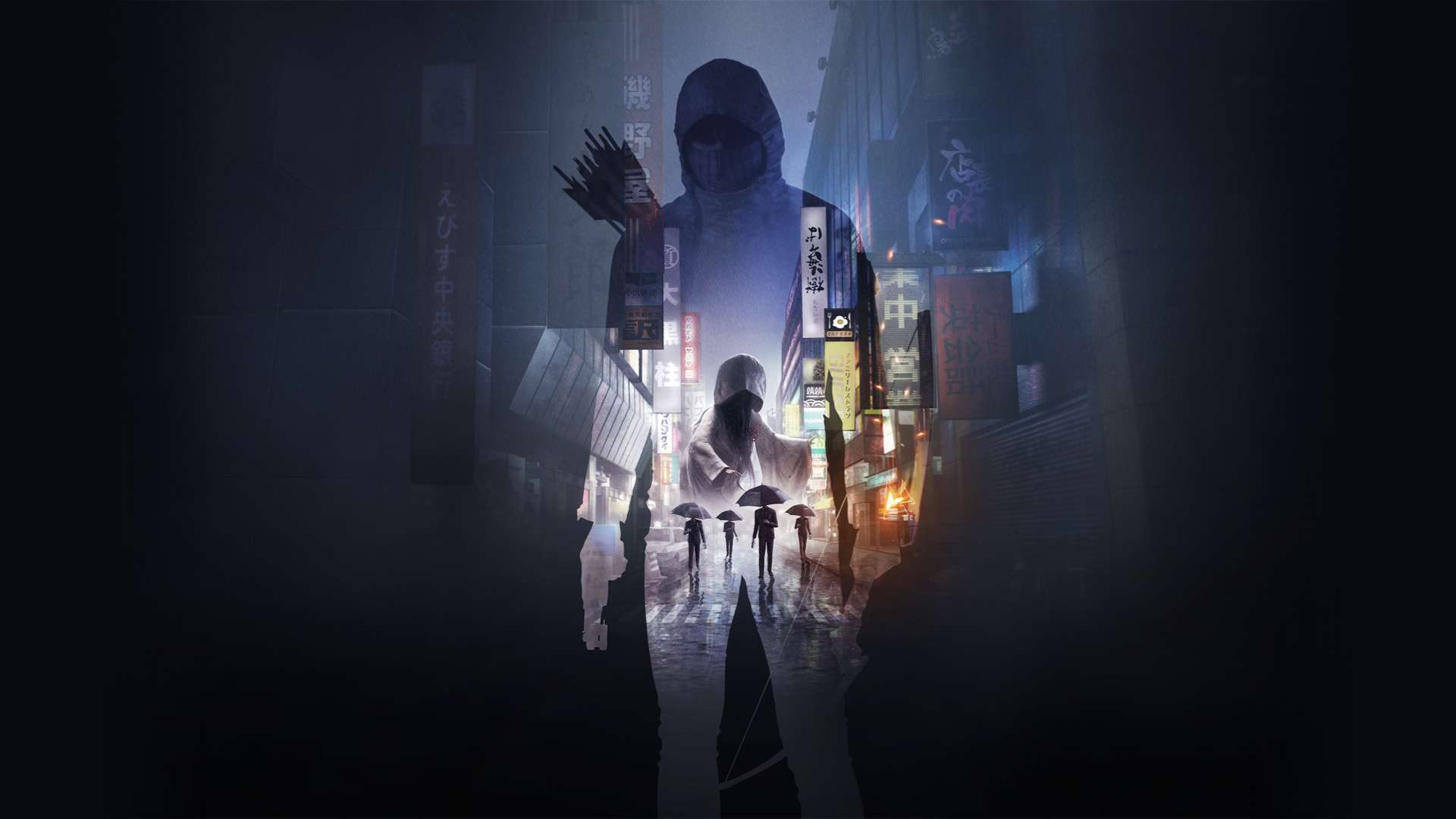Promo art for GhostWire: Tokyo.