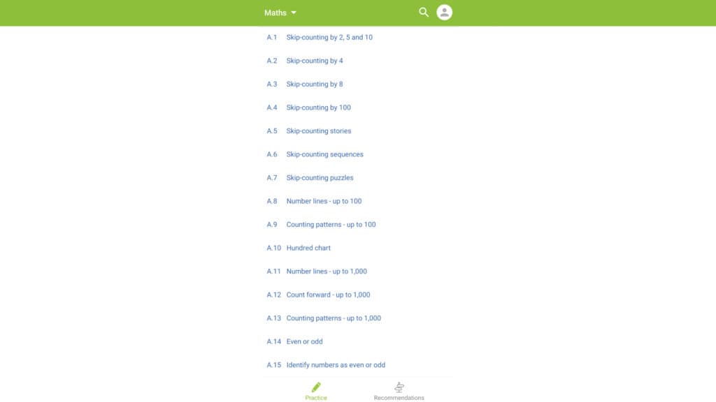 An in-game screenshot from IXL Learning.