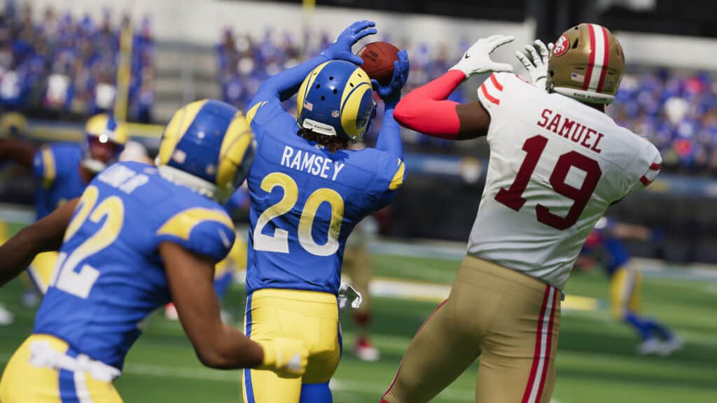 Passing in Madden NFL 22.