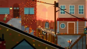A Steam promotional image for Night in the Woods.