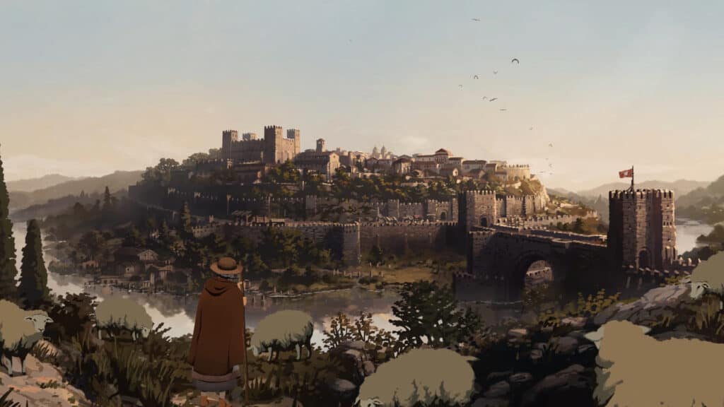 The incredible architecture of medieval England can be seen throughout the game.