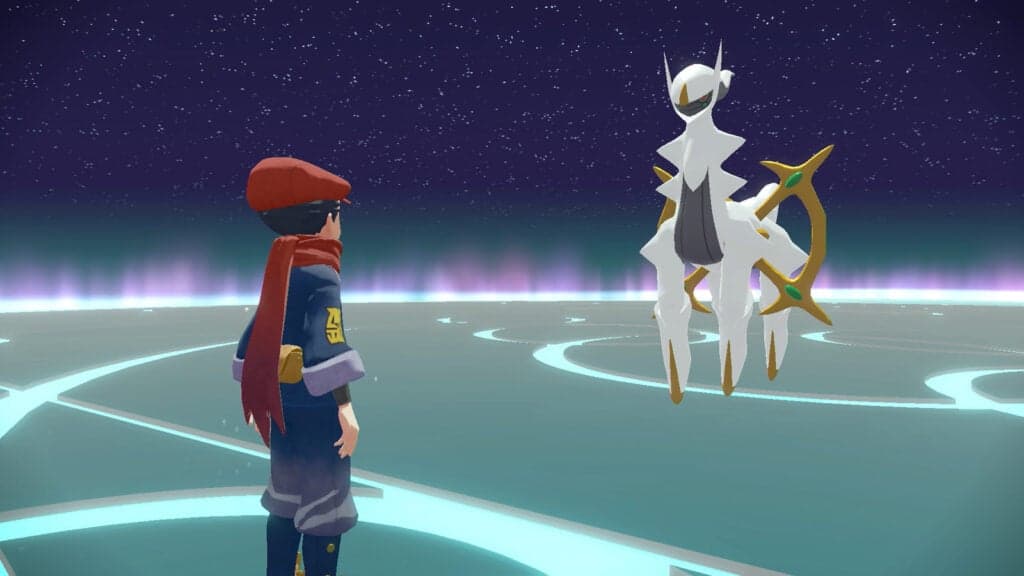 Arceus challenges you to some of the most difficult battles in the game.