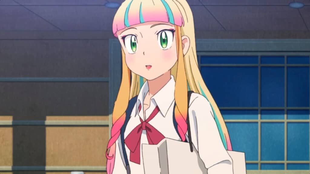 Former athlete Risa is one of Ash's many new acquaintances in this film.