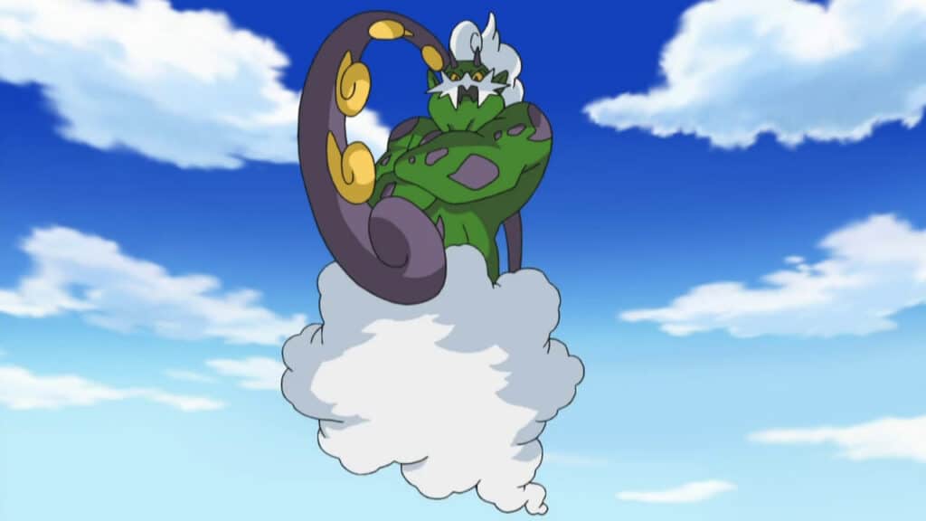 Tornadus masters the winds in Pokemon Black.