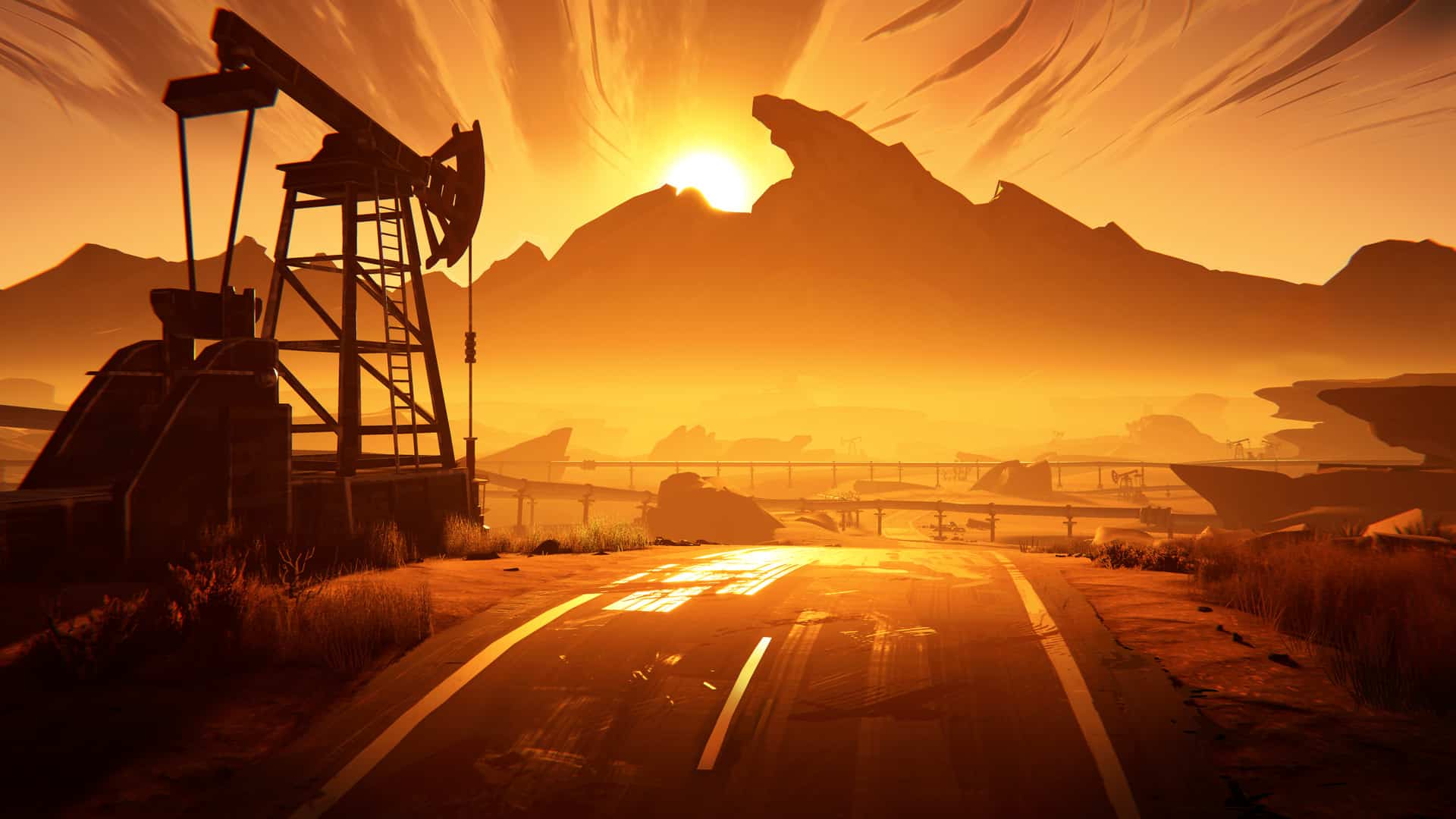 The world in Road 96.