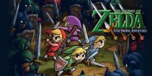 The Legend of Zelda: Four Swords Adventures art