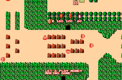 The Legend of Zelda map point