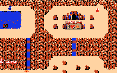 The Legend of Zelda map point