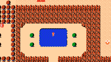 The Legend of Zelda map point